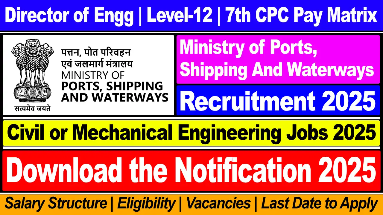 ministry-of-ports-shipping-and-waterways-recruitment-2025